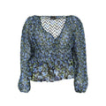 Desigual Blue Polyester Pattern Shirt