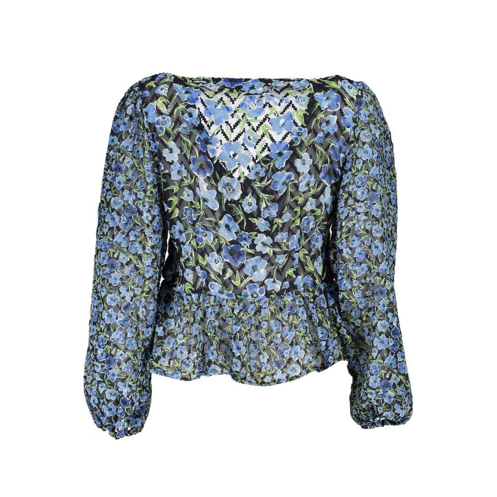 Desigual Blauer Polyester-Pullover