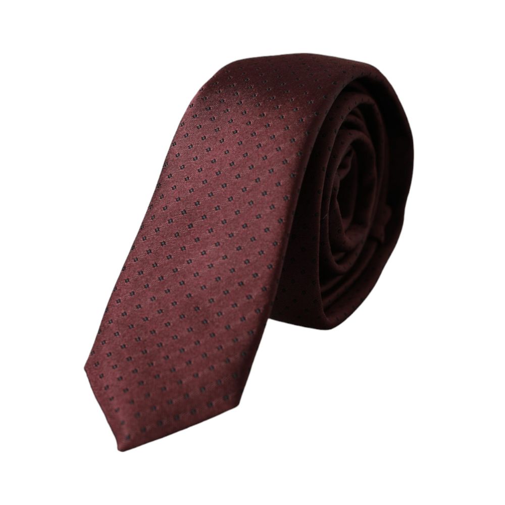 Dolce & Gabbana Braune Seidenkrawatten & Fliege