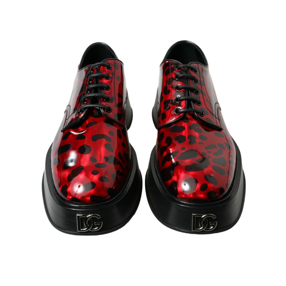 Dolce & Gabbana Rotes Kalbsleder Formal