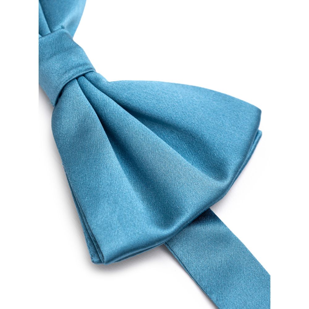 Dolce & Gabbana Blaue Seidenschleife