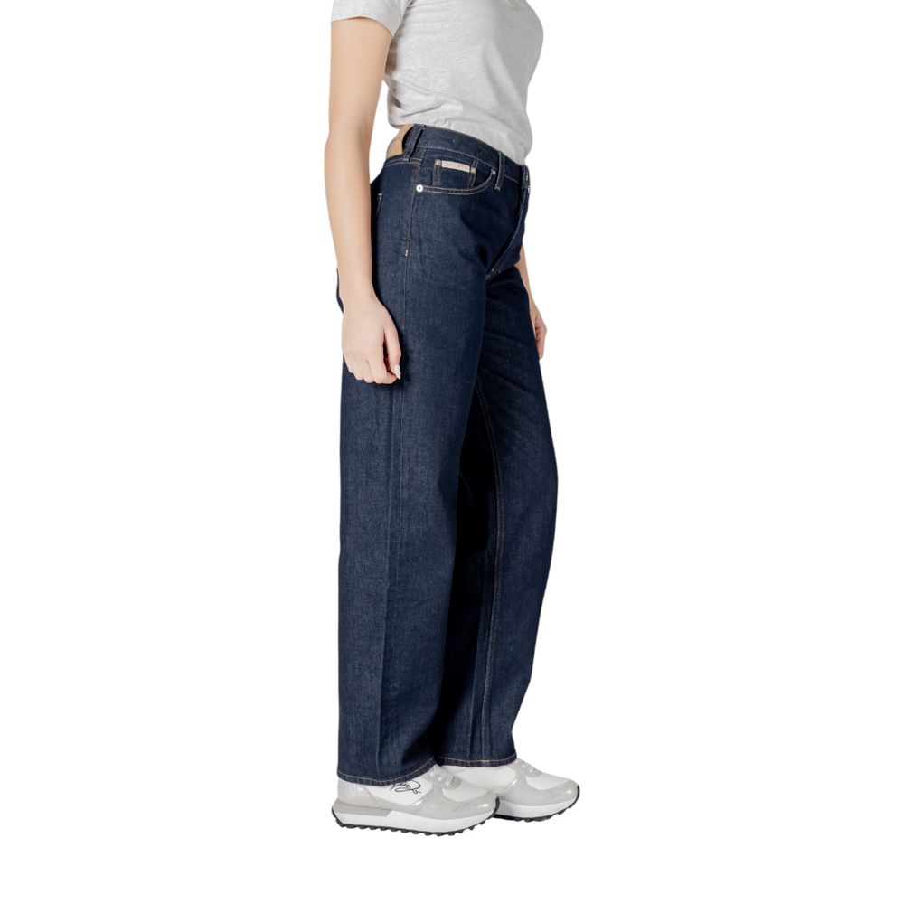 Calvin Klein Jeans Relaxed Fit Jeans aus blauer Baumwolle