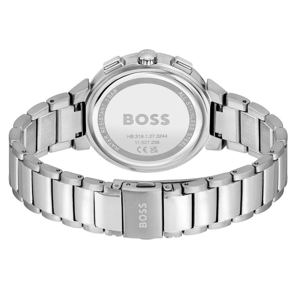 Hugo Boss Silberne Uhr aus Edelstahl