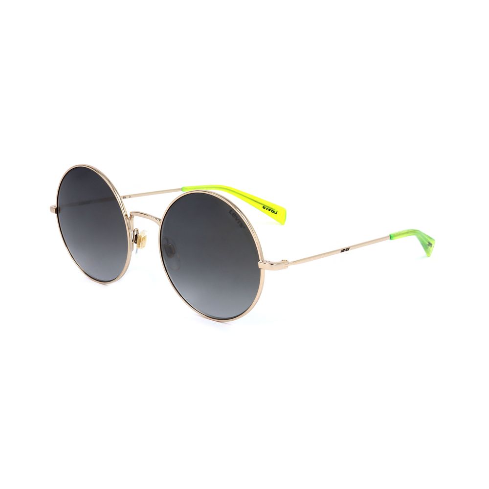 Levi's Gold-Edelstahl-Sonnenbrille
