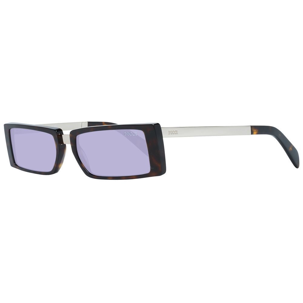 Emilio Pucci Braune Plastiksonnenbrille
