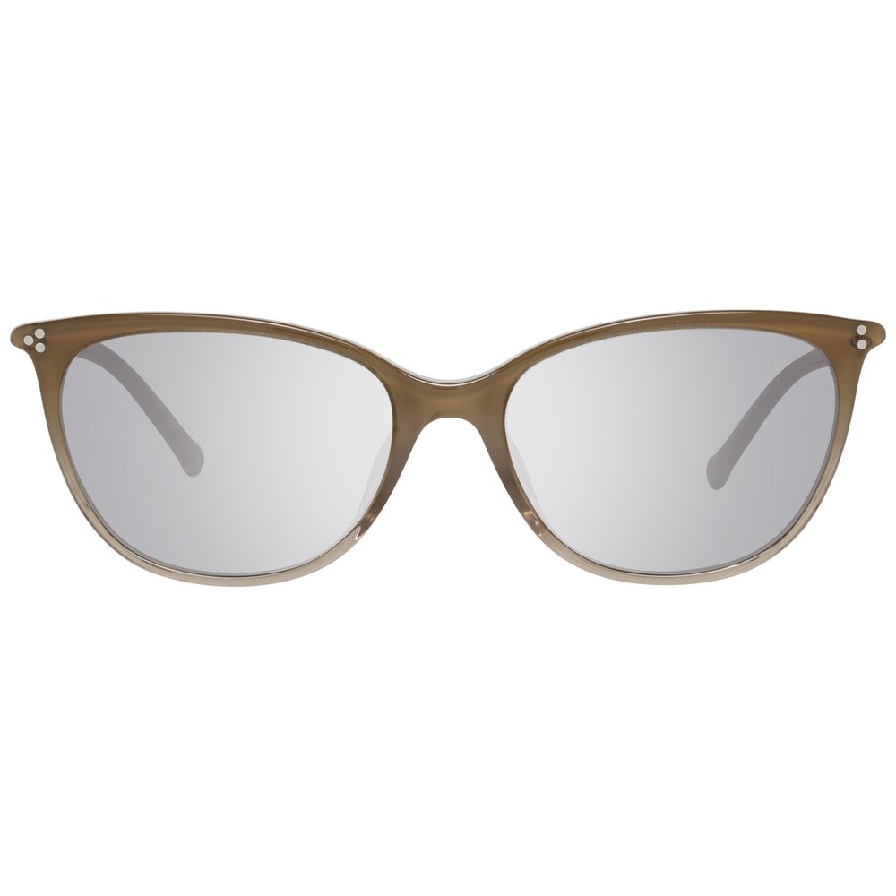 Hally&Son Braune Plastiksonnenbrille
