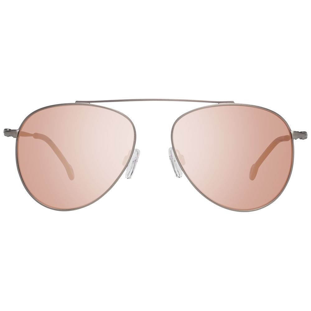 Hally&Son Graue Metall-Sonnenbrille