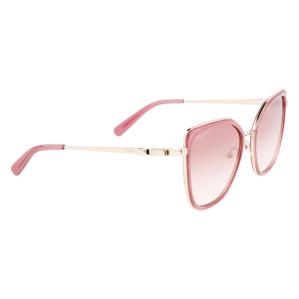 Ferragamo Multicolor Metall-Sonnenbrille