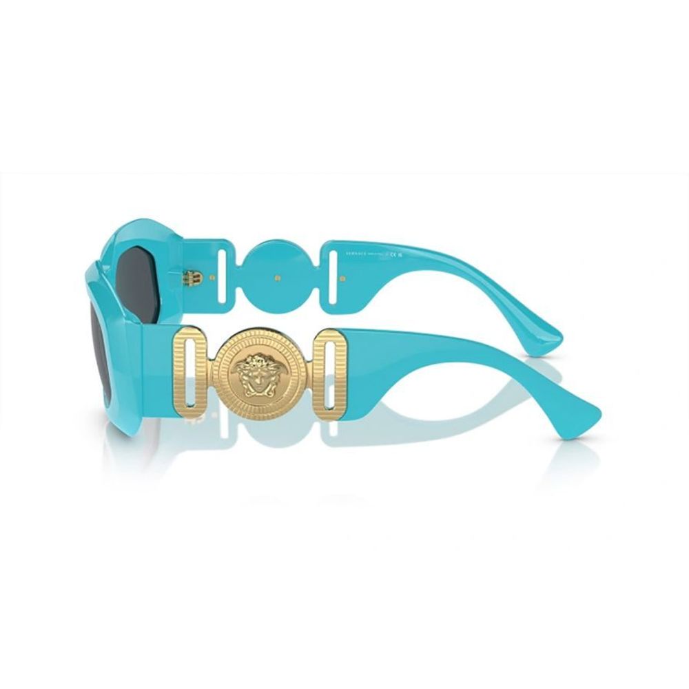 Versace Blaue Haircalf-Sonnenbrille