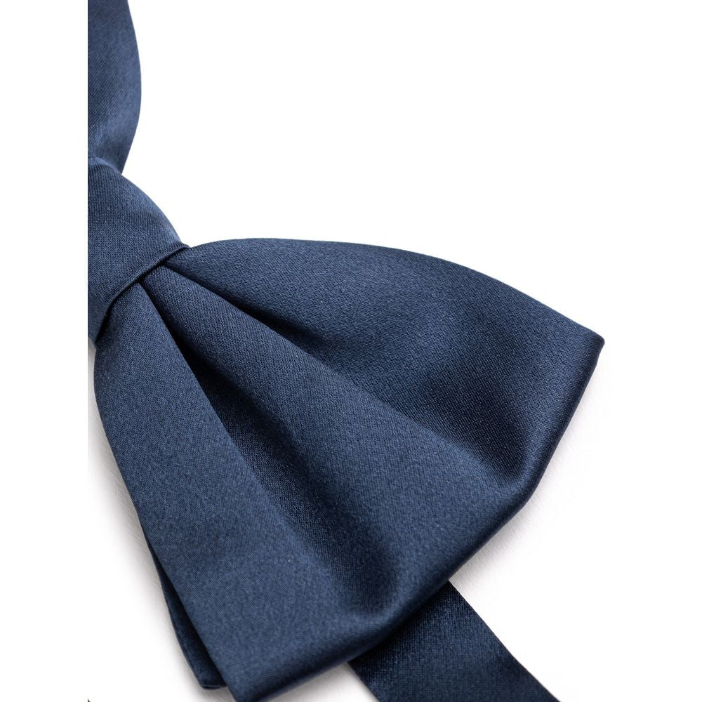 Dolce & Gabbana Blaue Seidenschleife