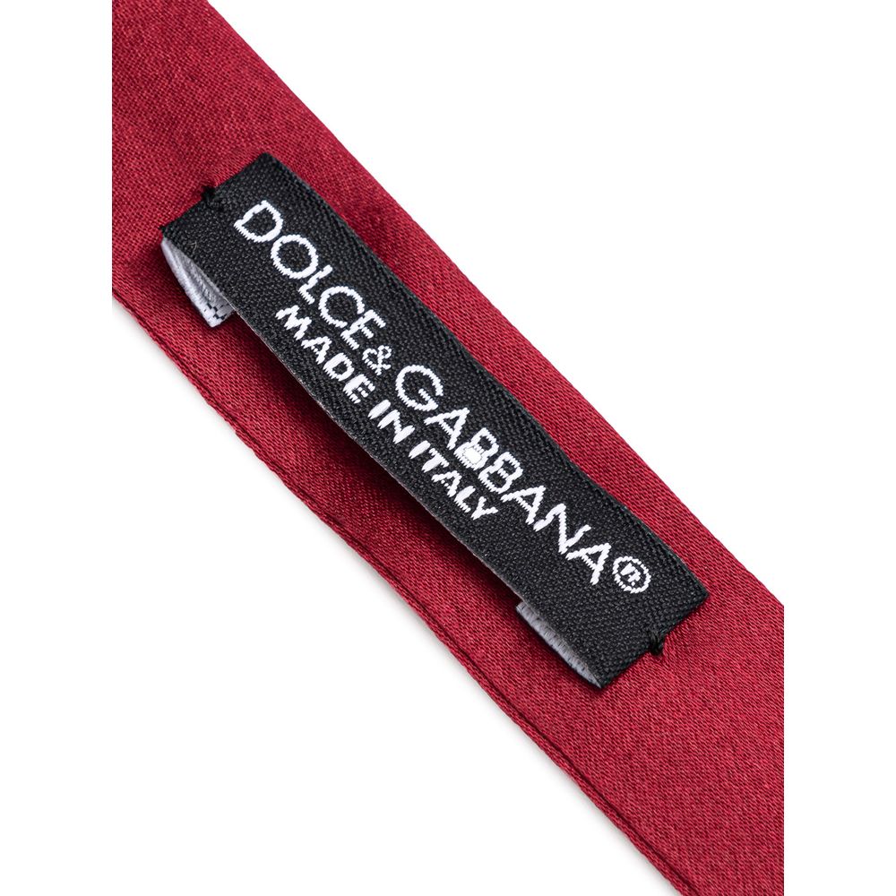 Dolce & Gabbana Rote Seidenschleife
