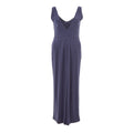 Lardini Blaues Viskose-Freizeitkleid