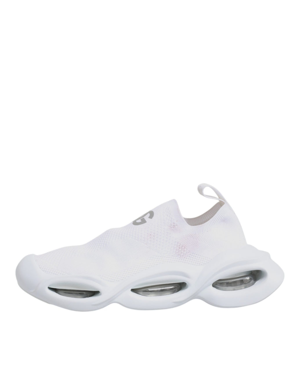 Dolce & Gabbana Weiß Slip On Wave Low Top Turnschuhe Schuhe