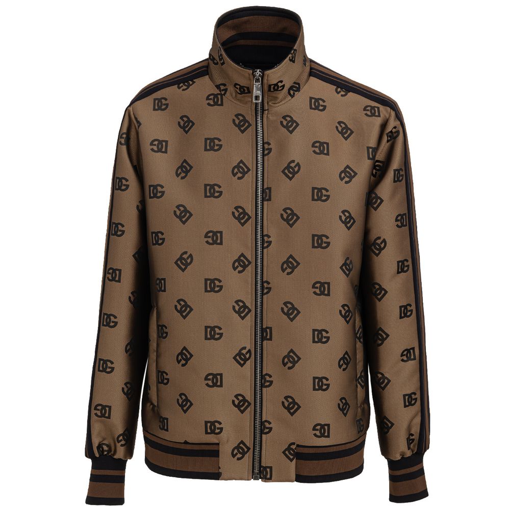 Dolce & Gabbana Bronze Polyester Jacken &amp