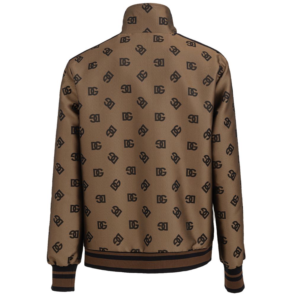 Dolce & Gabbana Bronze Polyester Jacken &amp