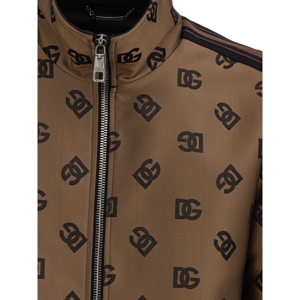 Dolce & Gabbana Bronze Polyester Jacken &amp