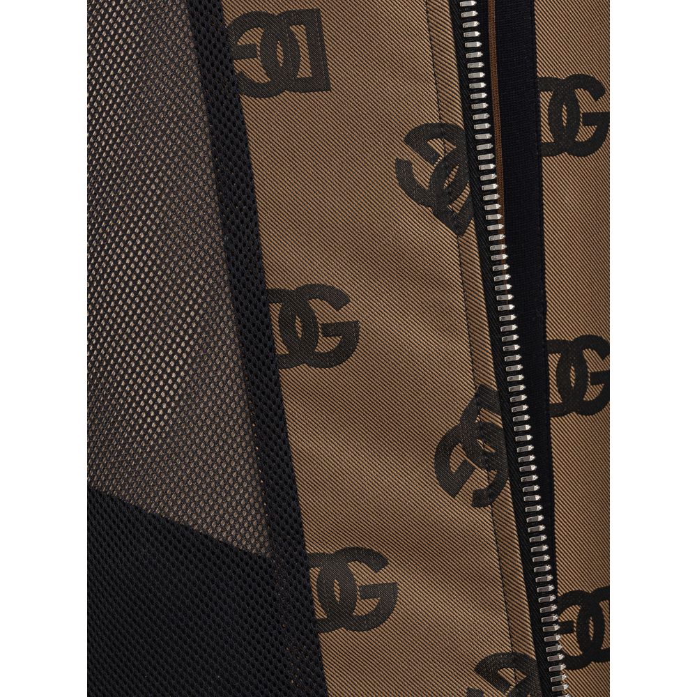 Dolce & Gabbana Bronze Polyester Jacken &amp