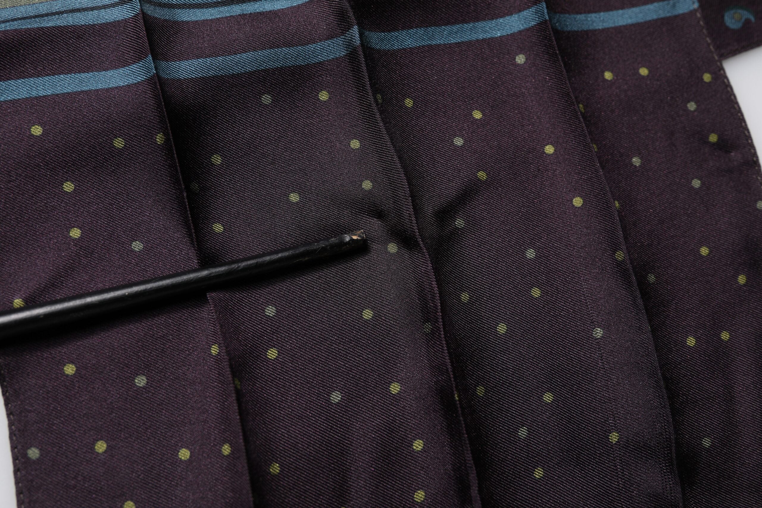 Dolce & Gabbana Lila Fantasie Seide Hals Wrap Schal Halstuch