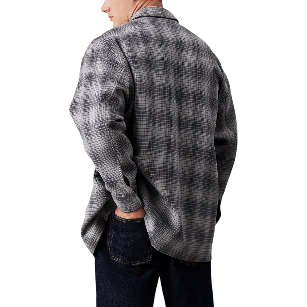 Calvin Klein Jeans Weißes Baumwollhemd