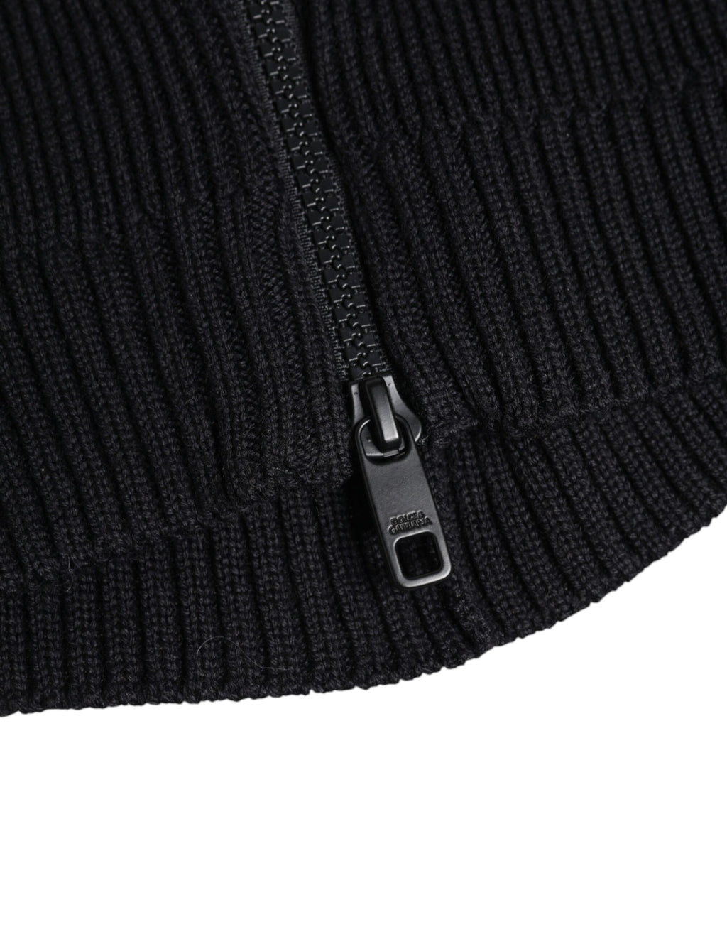Dolce & Gabbana Schwarzer Woll-Ganzkopfwickel Balaclava Hut