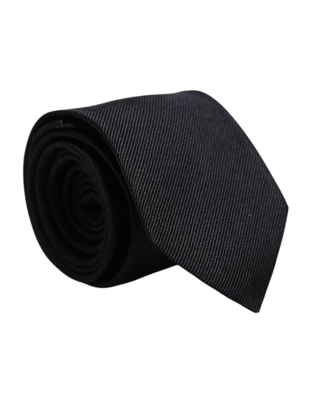 Dolce & Gabbana Schwarze Seidenkrawatte, verstellbar