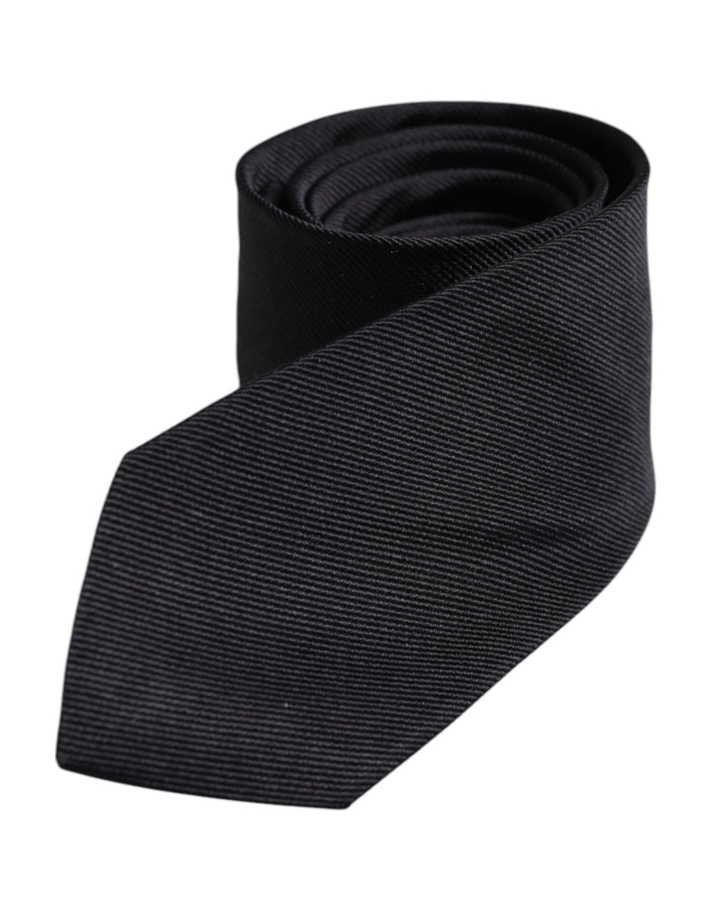 Dolce & Gabbana Schwarze Seidenkrawatte, verstellbar