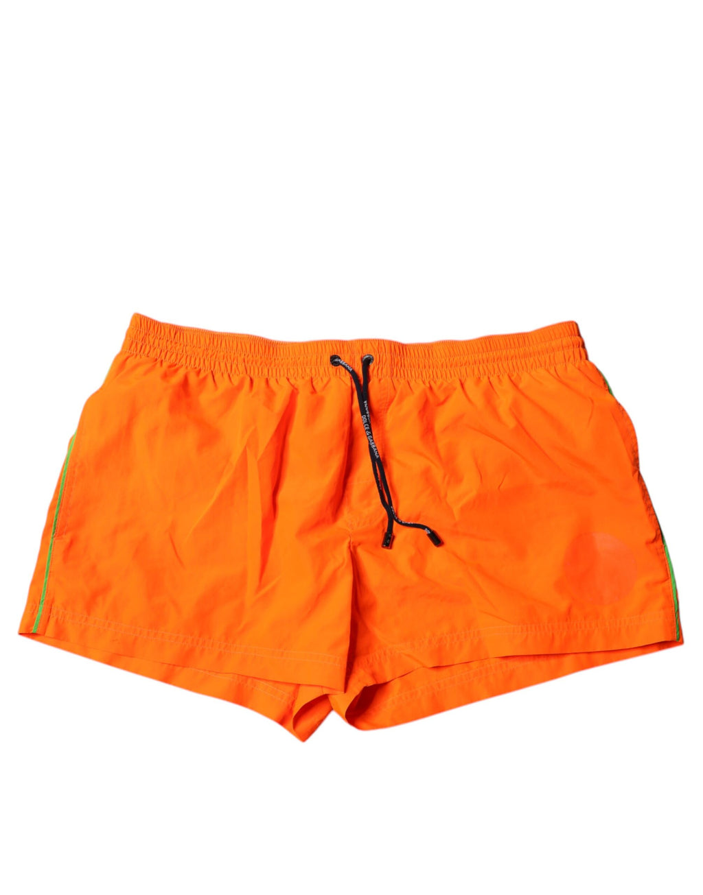 Dolce & Gabbana Orange Polyester Strandbekleidung Shorts 2Pc Bademode