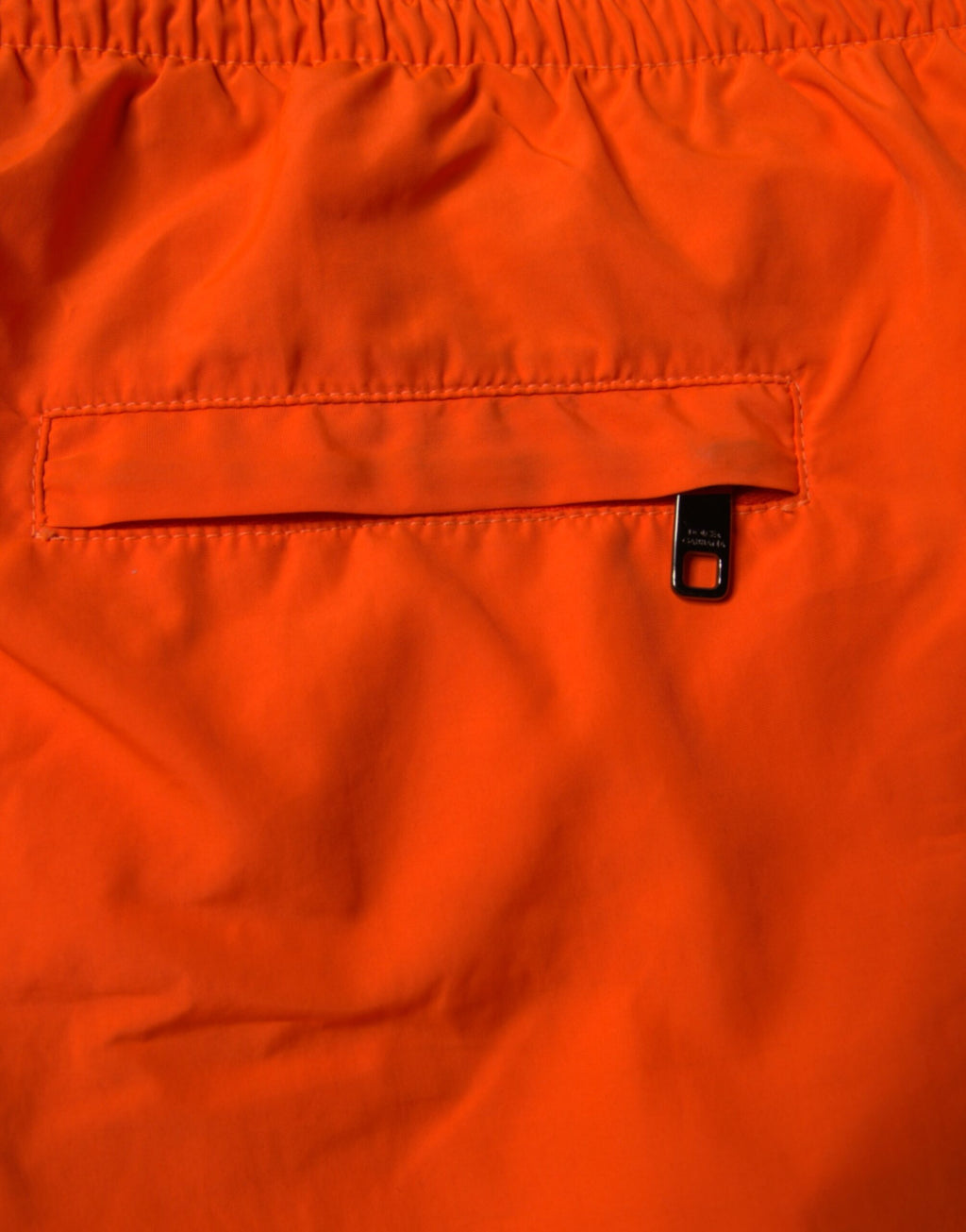 Dolce & Gabbana Orange Polyester Strandbekleidung Shorts 2Pc Bademode