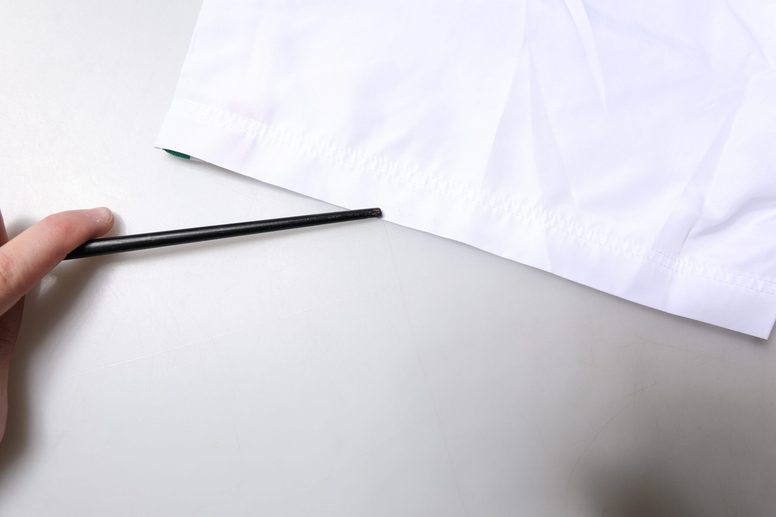 Dolce & Gabbana Weiße Streifen Beachwear Shorts 2 Stück Bademode