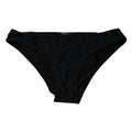 Dolce & Gabbana Black Nylon Stretch Mid Waist Panty Underwear