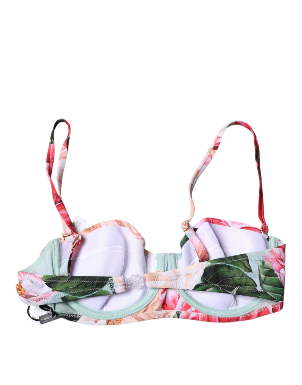 Dolce & Gabbana Multicolor Floral gepolsterter Balconette-BH Unterwäsche