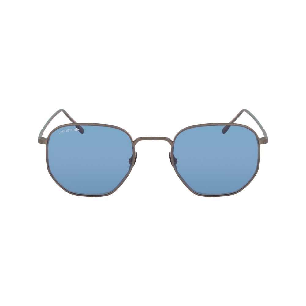 Lacoste Graue Metall-Sonnenbrille