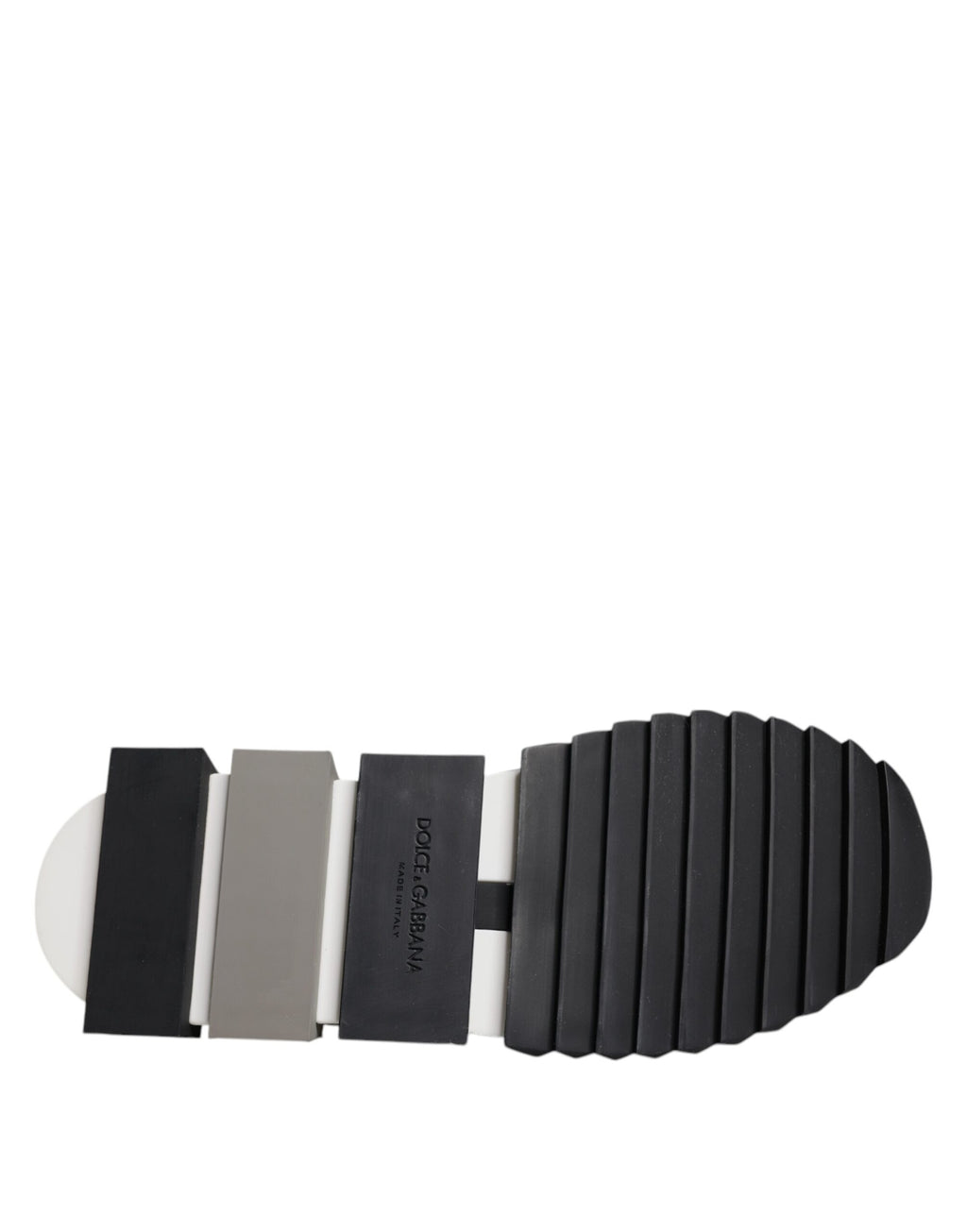 Dolce & Gabbana Schwarz Weiß Slip On Sorrento Sneakers Schuhe