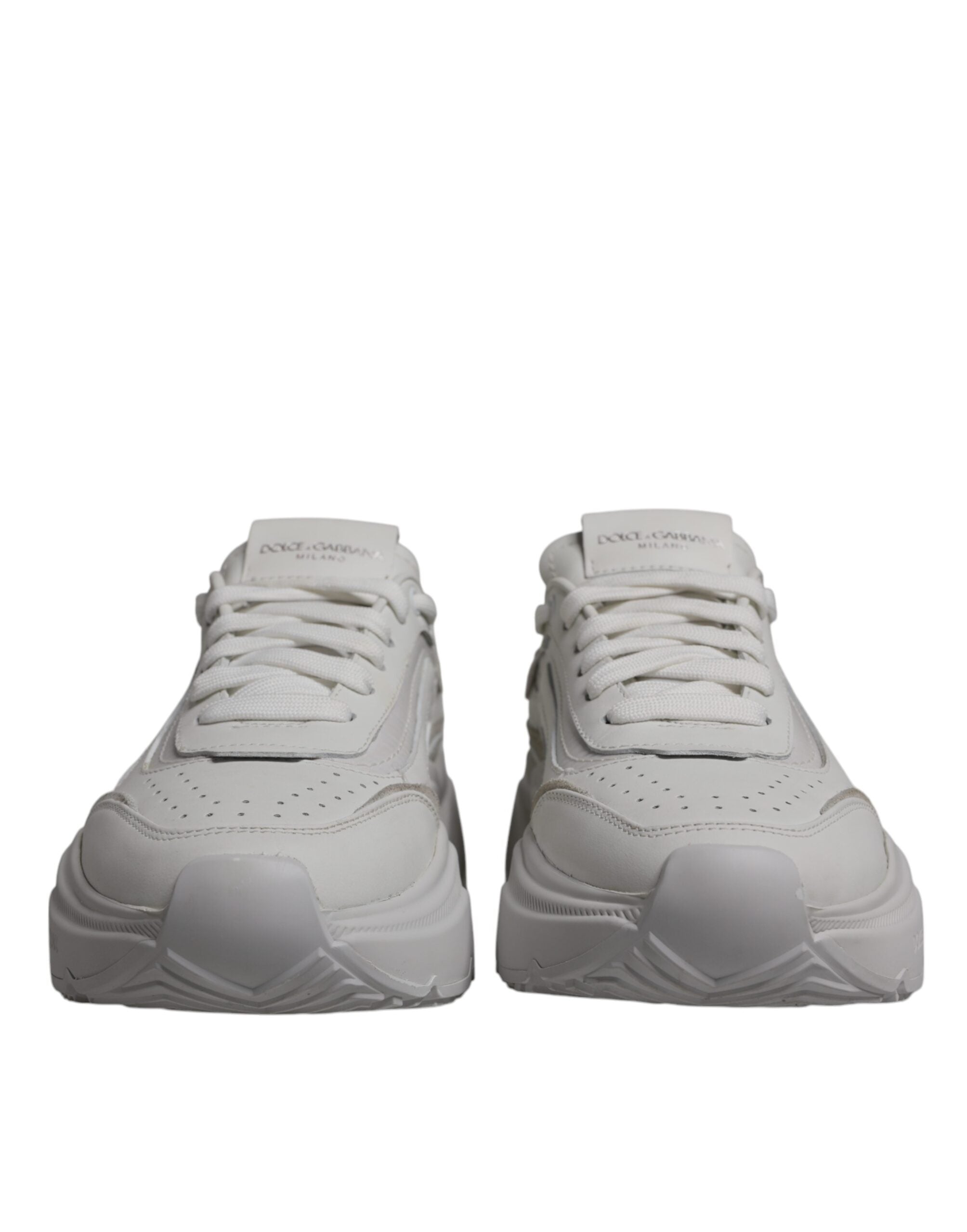 Dolce & Gabbana Weiß Daymaster Low Top Turnschuhe Schuhe