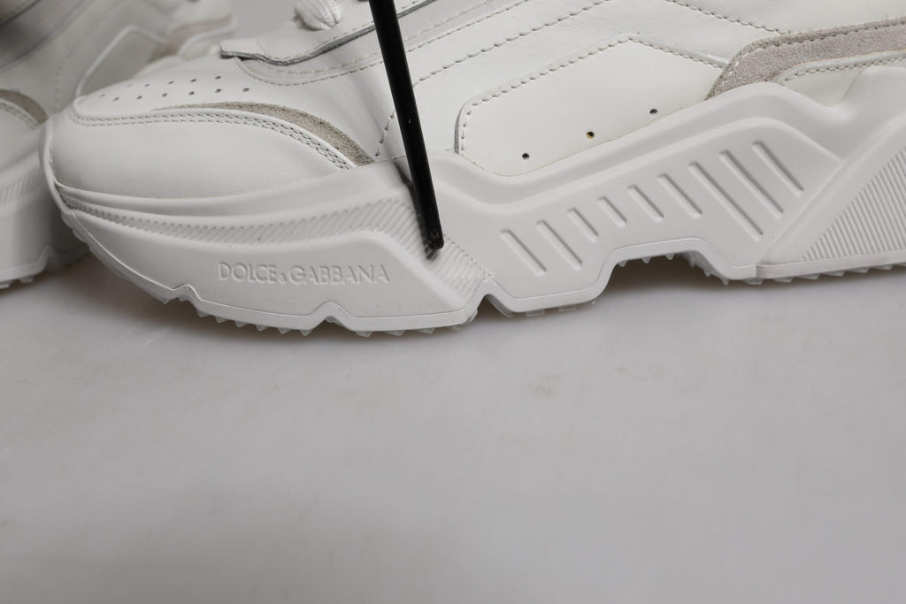 Dolce & Gabbana Weiß Daymaster Low Top Turnschuhe Schuhe