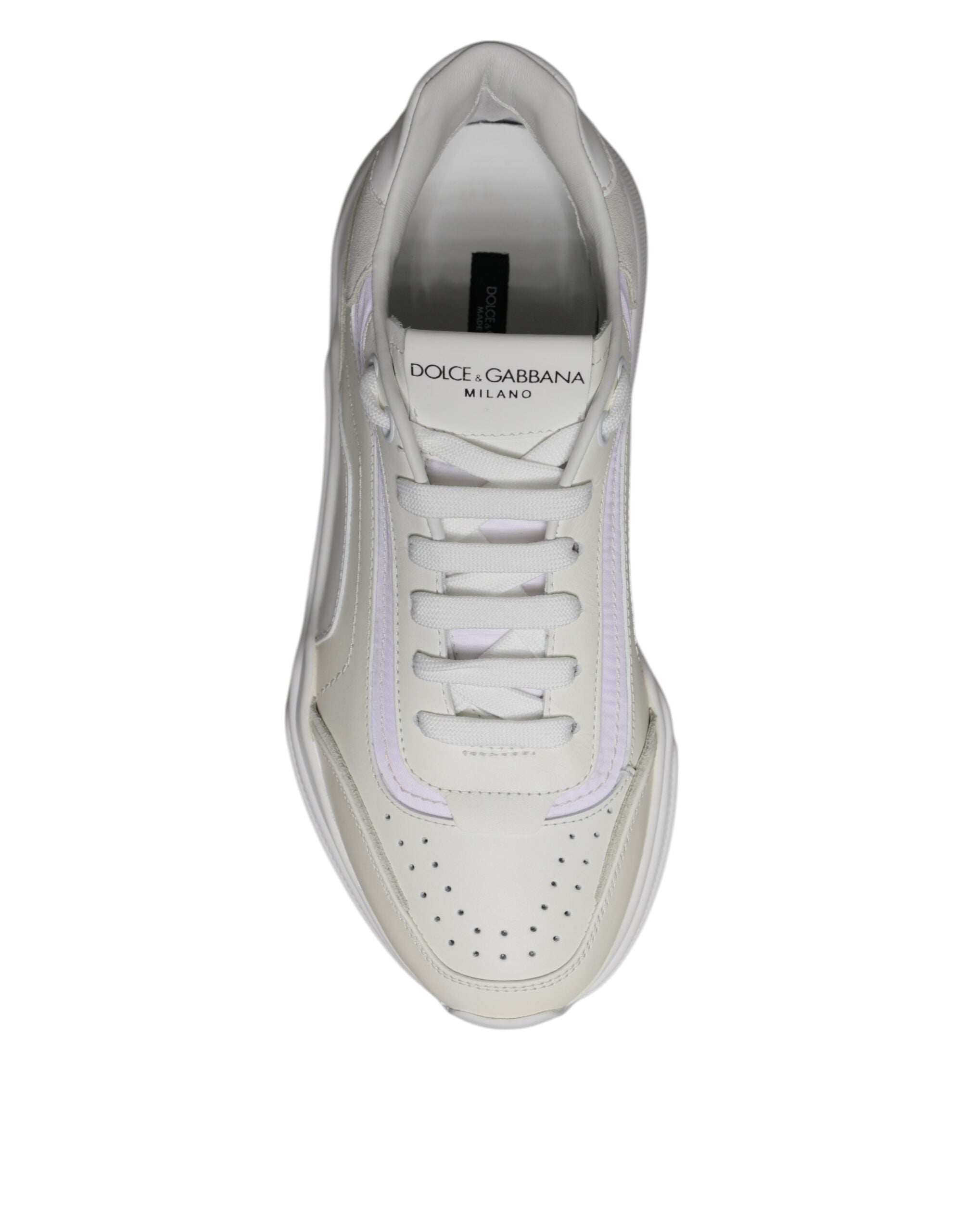 Dolce & Gabbana Weiß Daymaster Low Top Turnschuhe Schuhe
