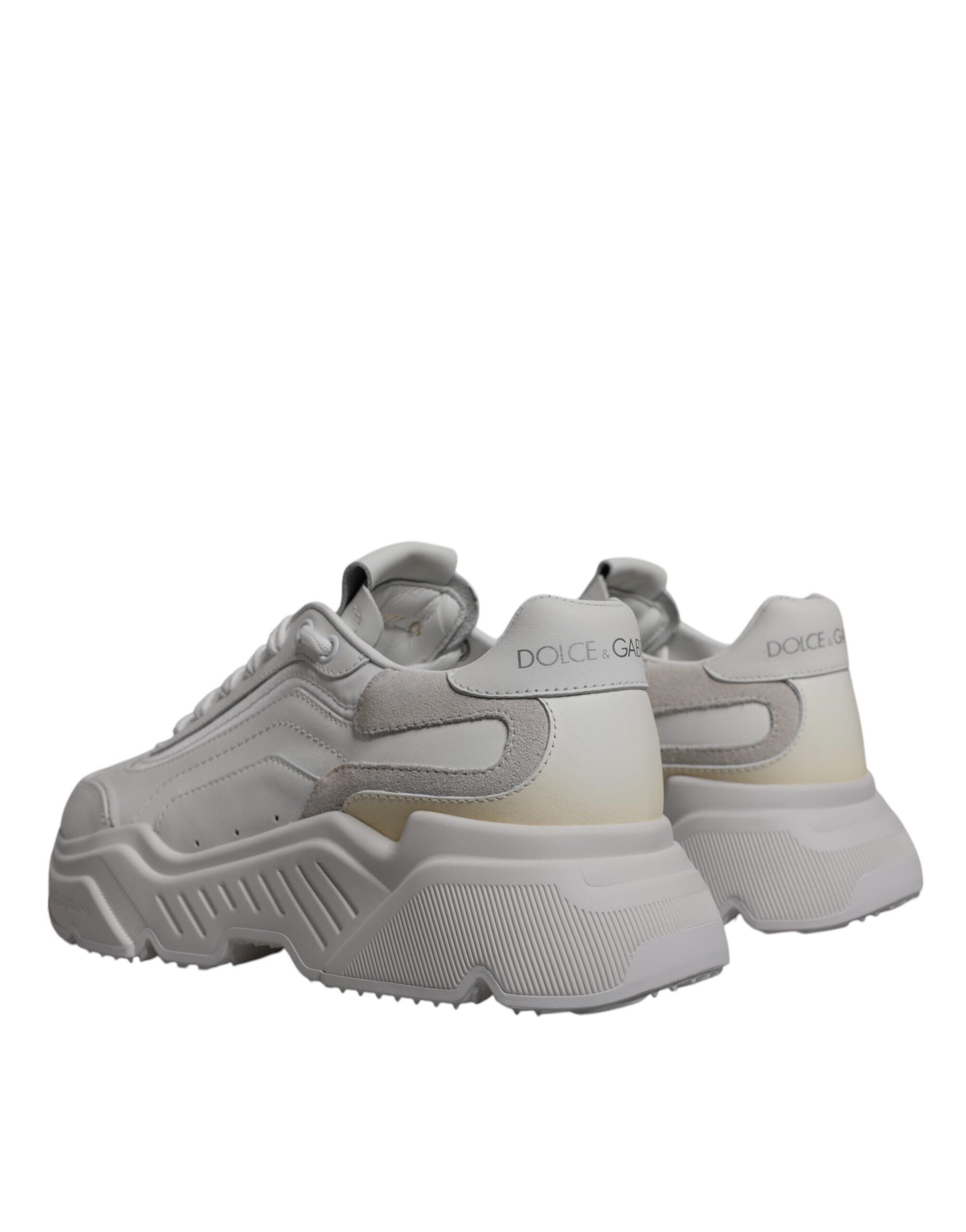 Dolce & Gabbana Weiß Daymaster Low Top Turnschuhe Schuhe