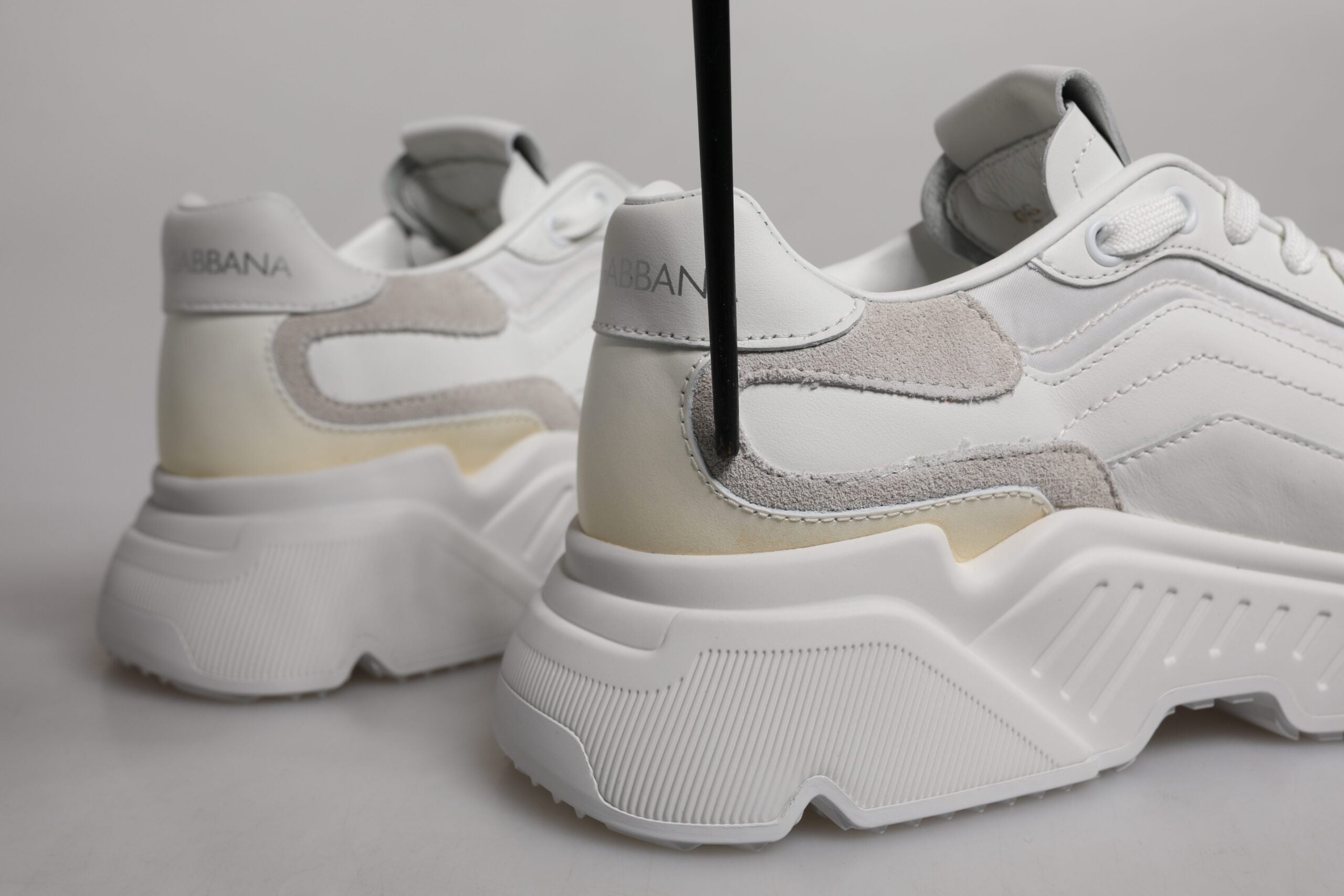 Dolce & Gabbana Weiß Daymaster Low Top Turnschuhe Schuhe