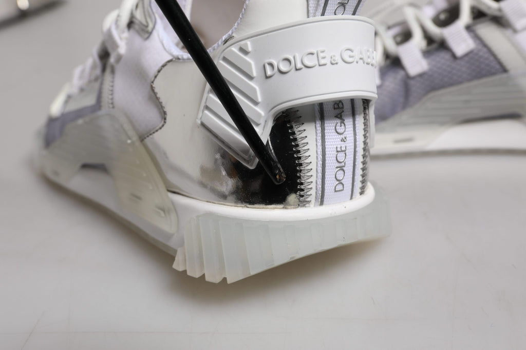 Dolce & Gabbana Multicolor Nylon NS1 Low Top Turnschuhe Schuhe