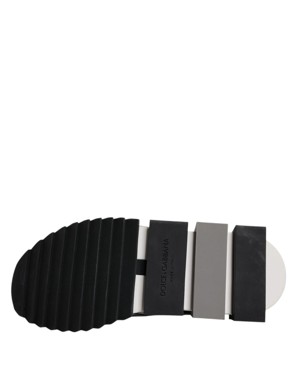 Dolce & Gabbana Schwarz Weiß Slip On Sorrento Sneakers Schuhe