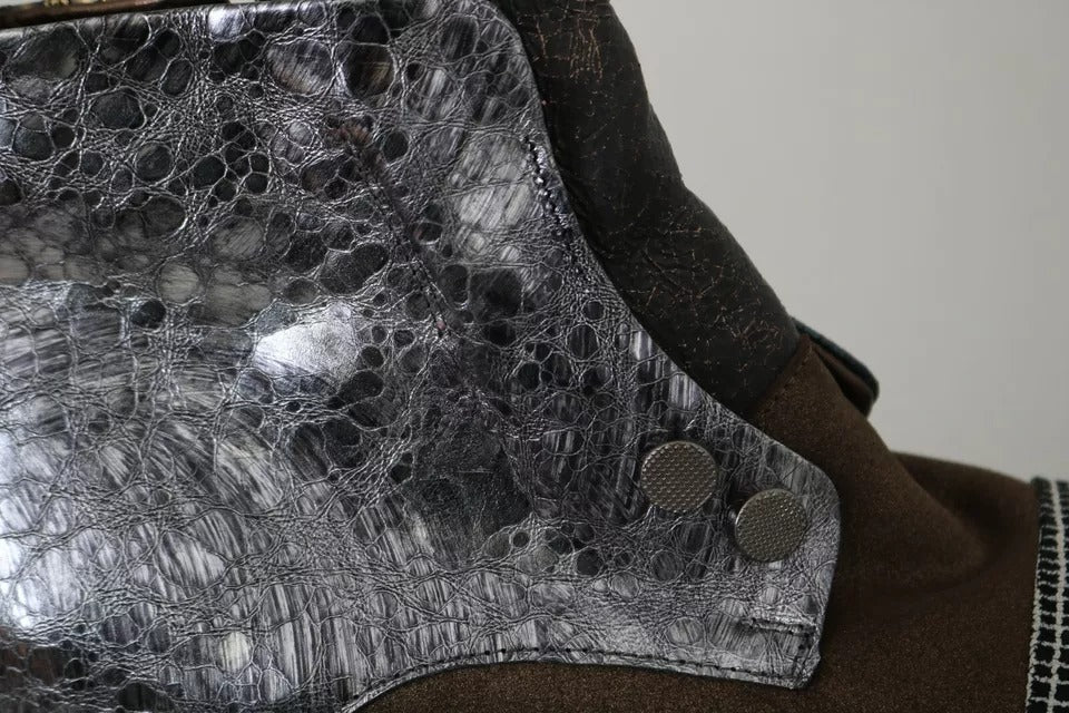 EBARRITO Multicolor Leder Wildleder Reißverschluß Stiefeletten Schuhe