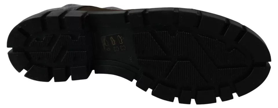 EBARRITO Multicolor Leder Wildleder Reißverschluß Stiefeletten Schuhe