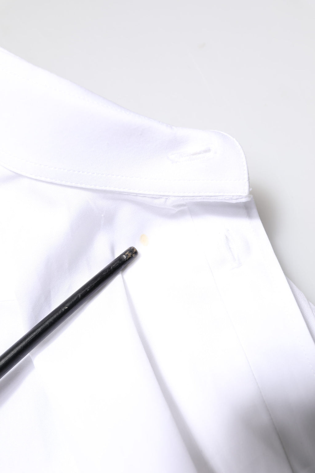 Dolce & Gabbana Weißes GOLD Baumwollhemd mit langen Ärmeln für Männer