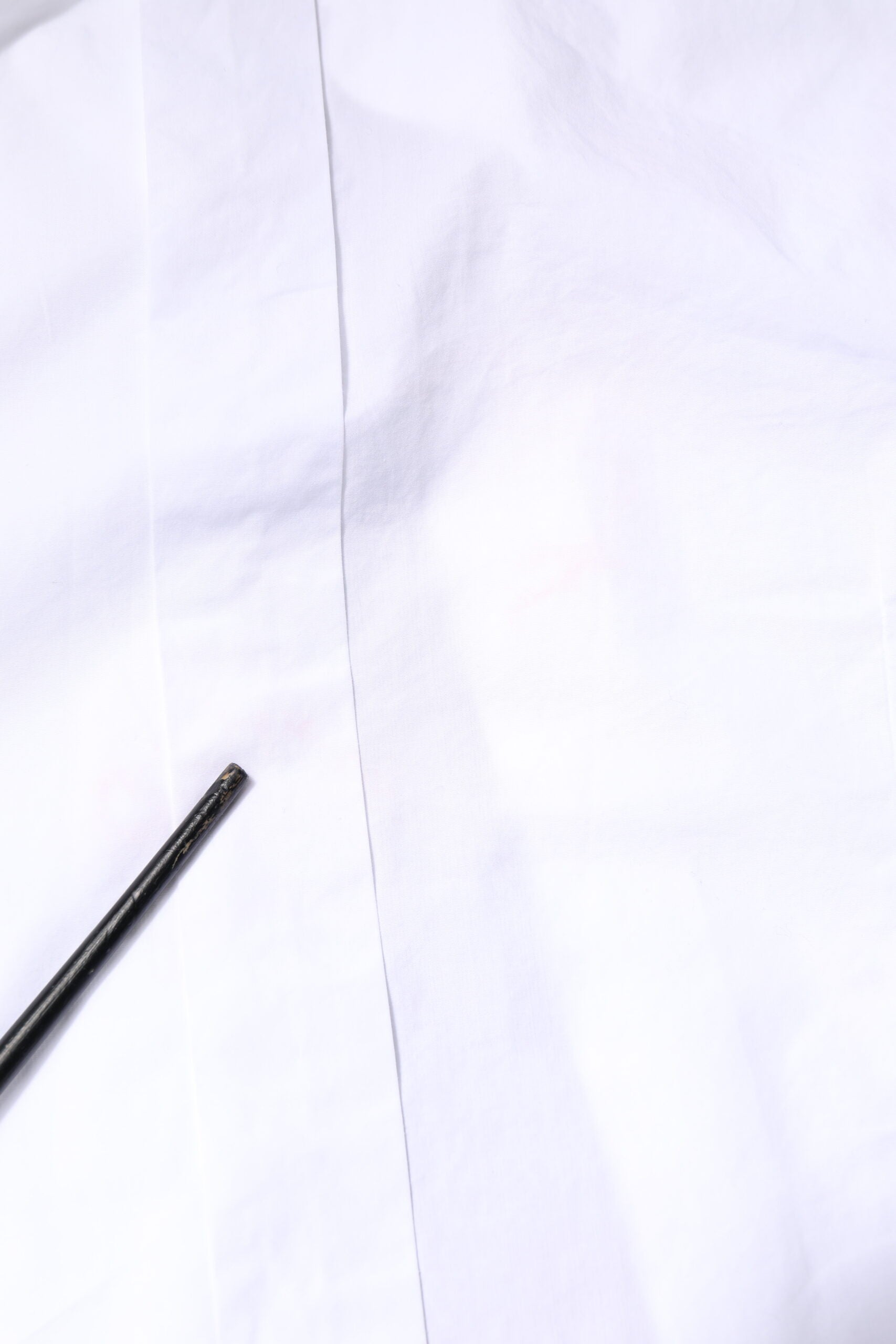 Dolce & Gabbana Weißes GOLD Baumwoll-Popeline-Latzhemd für formelle Anlässe