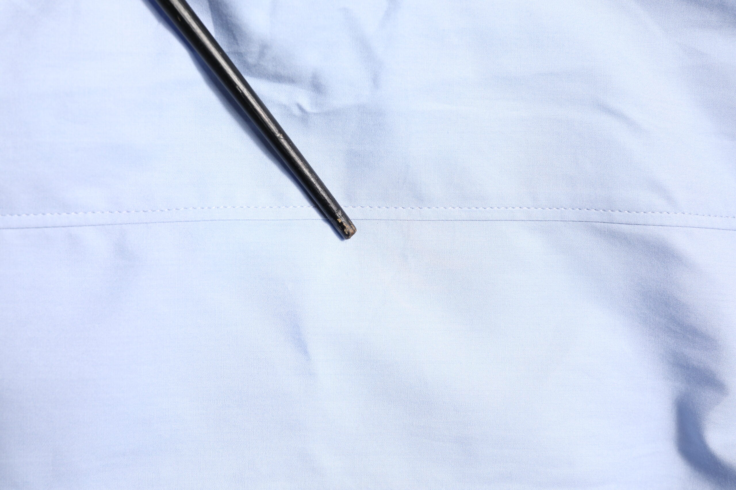 Dolce & Gabbana Hellblaues Baumwollhemd mit langen Ärmeln