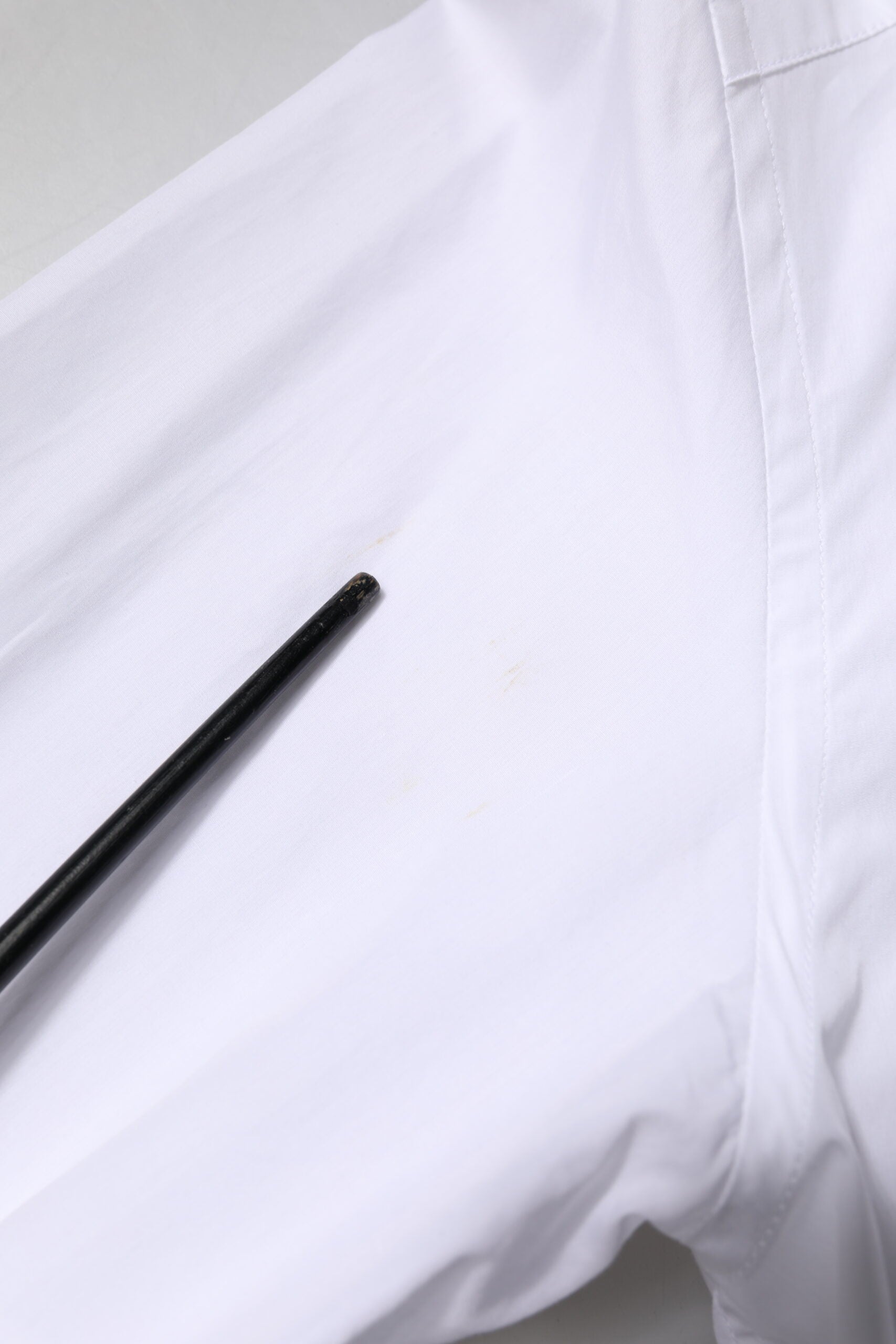 Dolce & Gabbana Weiß GOLD Baumwolle Popeline Lätzchen Formales Herrenhemd