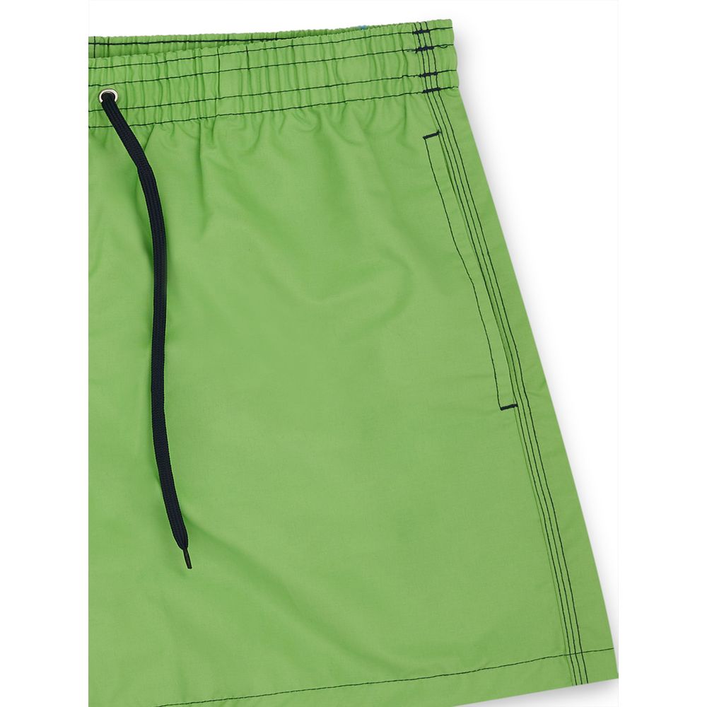 Malo Grüne Badeshorts aus Polyester