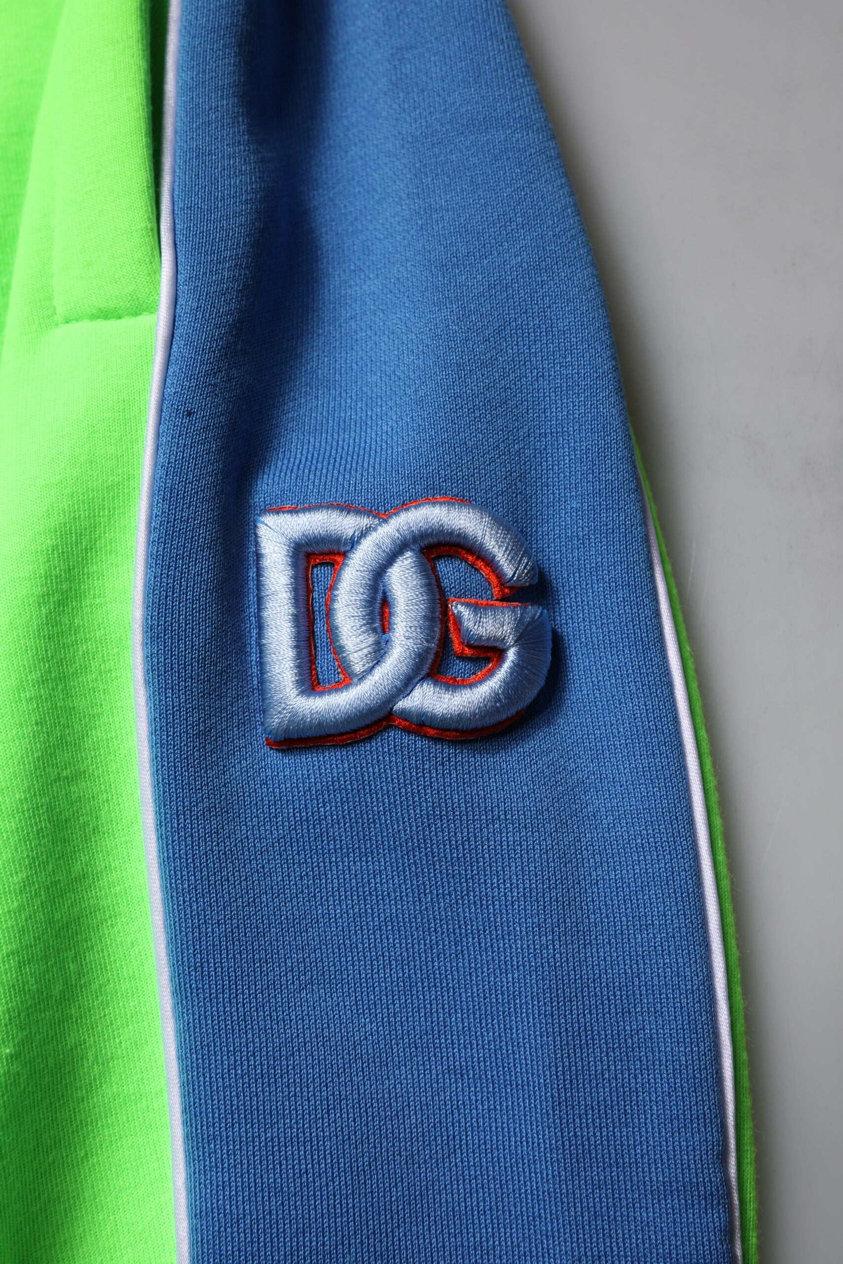 Dolce & Gabbana Grün-Blau Jogger-Sweatpants Hosen