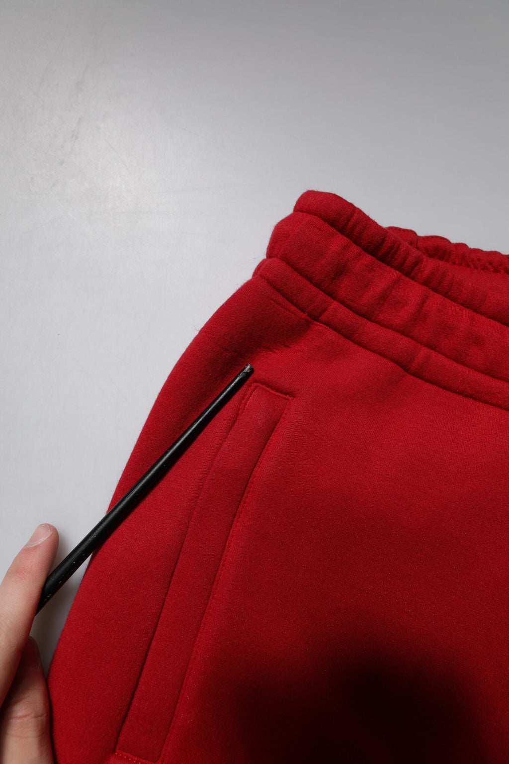 Dolce & Gabbana Rote DG Logo Baumwoll-Jogger Männer Jogginghosen Hosen