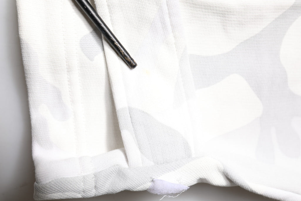 Dolce & Gabbana Weiße Camouflage Cargo-Jogger-Sweatpants Hose